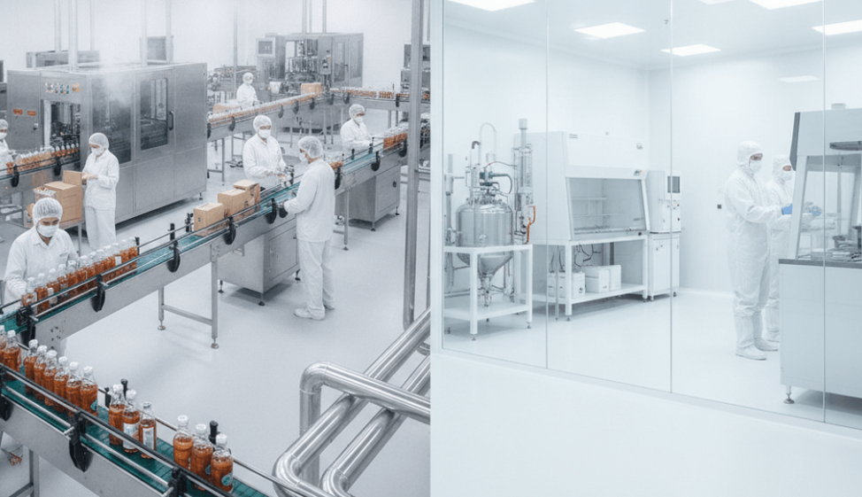 Compresores Industriales para Alimentos y Farmacéutica: Qué Exige la Norma